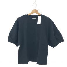 CASA FLINE/カーサフライン/オーガニックコットンTシャツ/ブラック/定価￥12.100