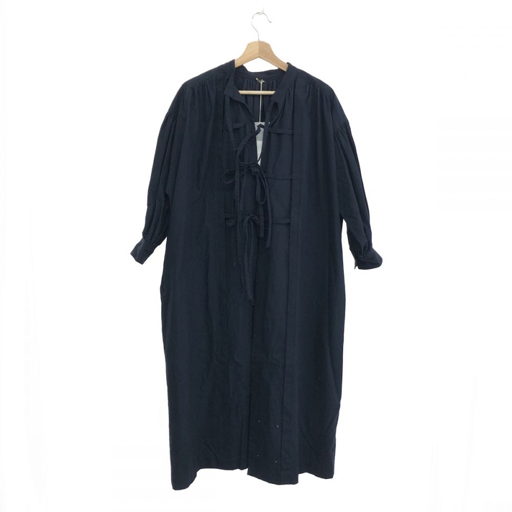 ザラストフラワーオブジアフタヌーン/ワンピース/翠雨のsmock dress/ネイビー/参考定価￥48000