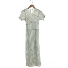 スナイデル/ワンピース/23SS/SWFO231095/ホワイト×カーキ/