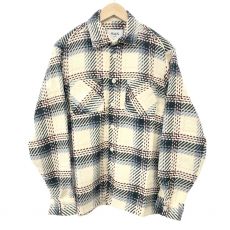 ワックスロンドン/チェックシャツ/SUMMER WHITING OVERSHIRT/24SS/マルチ