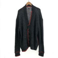 オーユーエーティー/モヘアカーディガン/MOHAIR OFFICE CARDIGAN/0007025CD/チャコール