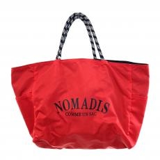 ノマディス/リバーシブルロゴトートバッグ/ビームス別注/24年/参考価格¥15400/レッド