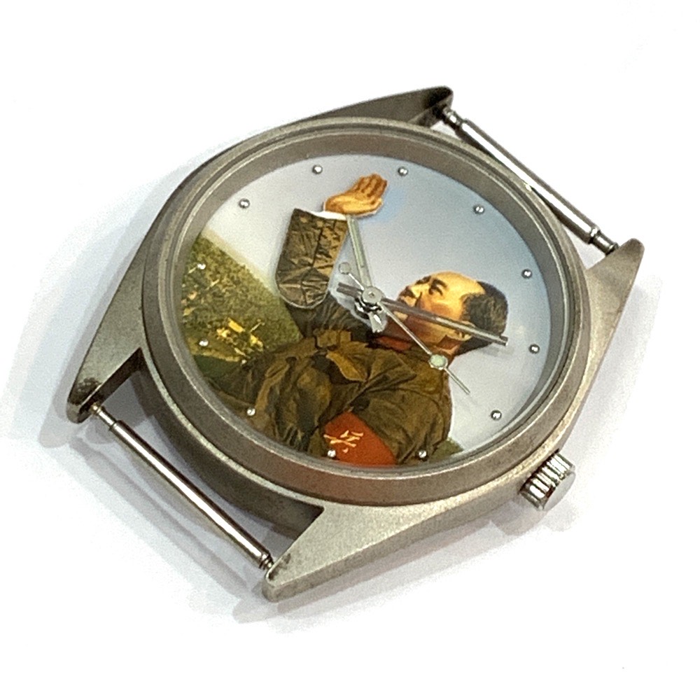 上海灘・シャンハイタン 毛沢東腕時計動作確認済み - 腕時計