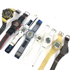 ジャンク腕時計まとめ売り/Gショック・ベビーG/カシオ