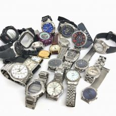 ジャンク腕時計まとめ売り/ブランド/ポールスミス・ブローバ・ビクトリノックス等