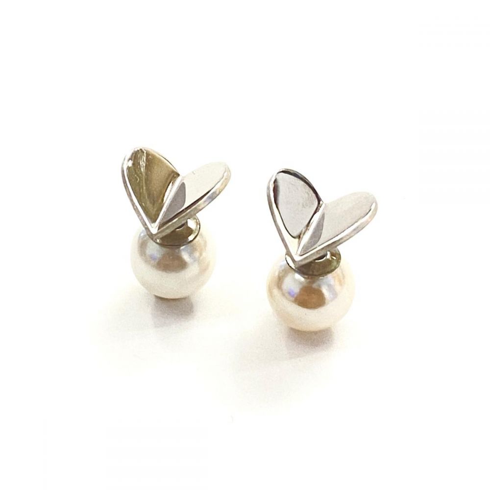 Hoop heart ピアス large / silver (片耳用) – H.P.FRANCE公式サイト
