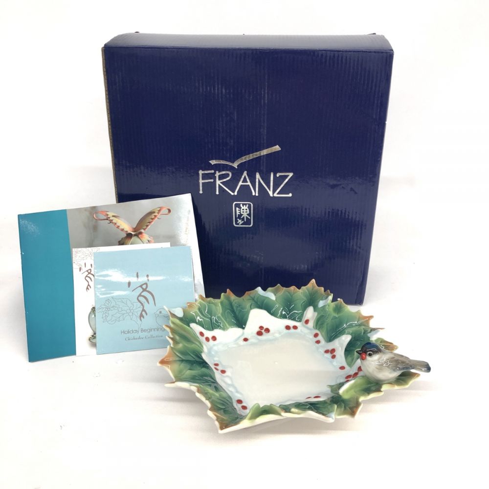 FRANZ COLLECTION フランツ コレクション パラダイス・コールズ トゥカン 鳥 立体図 プレート 皿の高価買取【リサイクルティファナ】