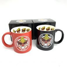 ヒステリックグラマーミニ ヒスミニ HYSTERIC GLAMOUR MINI マグカップ 赤黒 2個セット