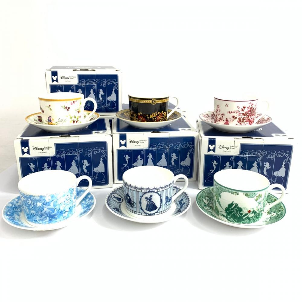 Wedgwood ウェッジウッド Disney ディズニー カップ＆ソーサー ティータイムコレクション 全6種 まとめセット