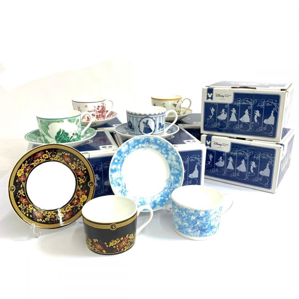 Wedgwood ウェッジウッド Disney ディズニー カップ＆ソーサー ティータイムコレクション 全6種 まとめセット