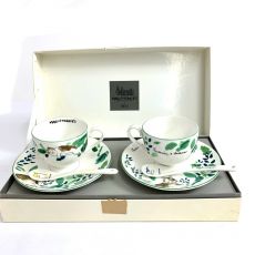 Manhattaner's マンハッタナーズ MIKASA ペア カップ&ソーサー 碗皿 スプーン付