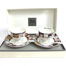 Manhattaner's マンハッタナーズ MIKASA ペア カップ&ソーサー 碗皿 スプーン付