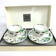 Manhattaner's マンハッタナーズ MIKASA ペア カップ&ソーサー 碗皿 スプーン付