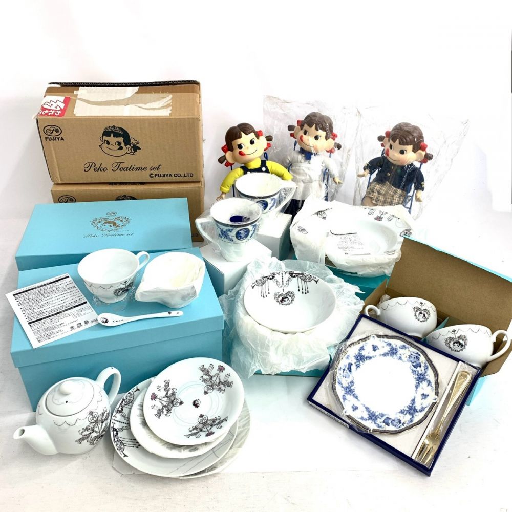 その他/洋食器/peko ペコちゃん/peko family club ペコファミリークラブ/食器・人形ドール/まとめセット