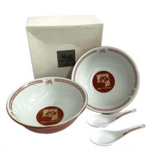 Manhattaner's マンハッタナーズ ペアーヌードル ラーメン 器 レンゲ付属
