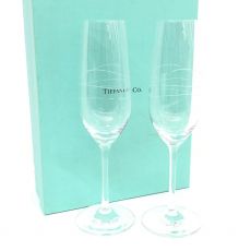 Tiffany&Co. ティファニー シャンパングラスセット 箱付