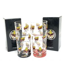 ヒステリックミニ ヒステリックグラマーミニ ヒスミニ HYSTERIC GLAMOUR MINI グラス タンブラー 赤黒 2個セット