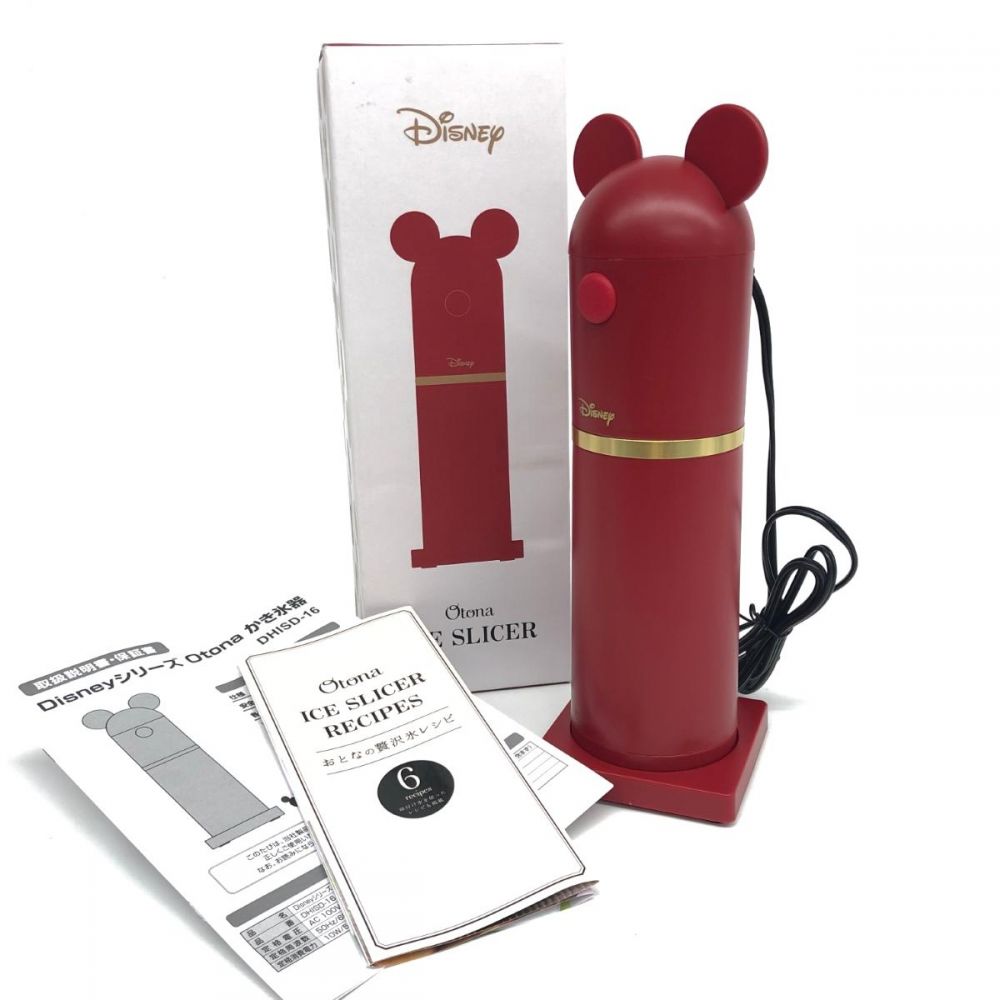Otona アイススライサー かき氷器 ディズニーシリーズ レッド