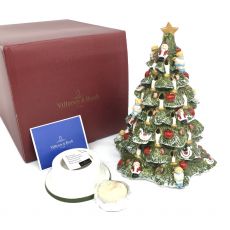 Villeroy＆Boch ビレロイ＆ボッホ クリスマス キャンドル クリスマスツリー 陶器
