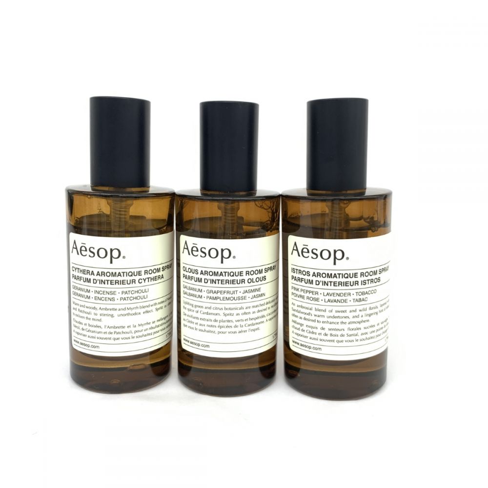 Aesop】イソップ ルームスプレーセット キティラ・イストロス・オロウス-