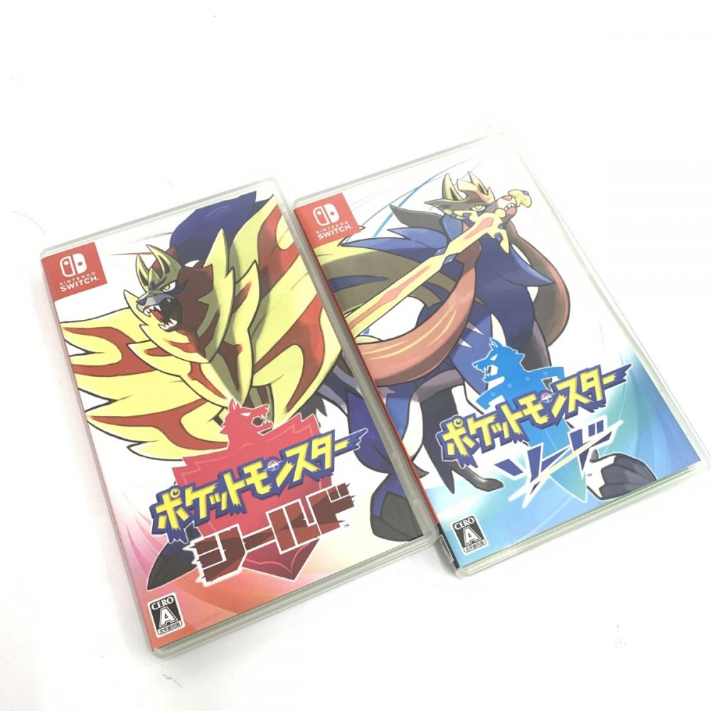 Nintendo Swich/ゲームソフト/ポケットモンスター/ソード/シールド/２本セット 