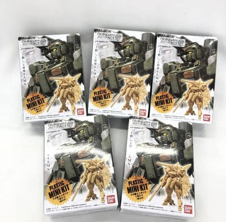 フィギュアガンダムアーティファクト/食玩/phase2/5個セット/箱ダメージ