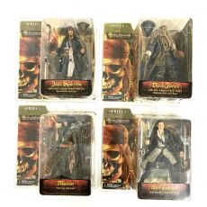 NECA ネカ パイレーツオブカリビアン PIRATES of the CARIBBEAN デッドマンチェスト シリーズ1 フィギュア 4個セット ジャックスパロウ/デイヴィジョーンズ