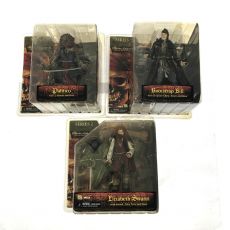 NECA ネカ パイレーツオブカリビアン Pirates of the Caribbean シリーズ1 デッドマンチェスト パリフィコ/エリザベススワン/ブーツストラップビル 3個セット