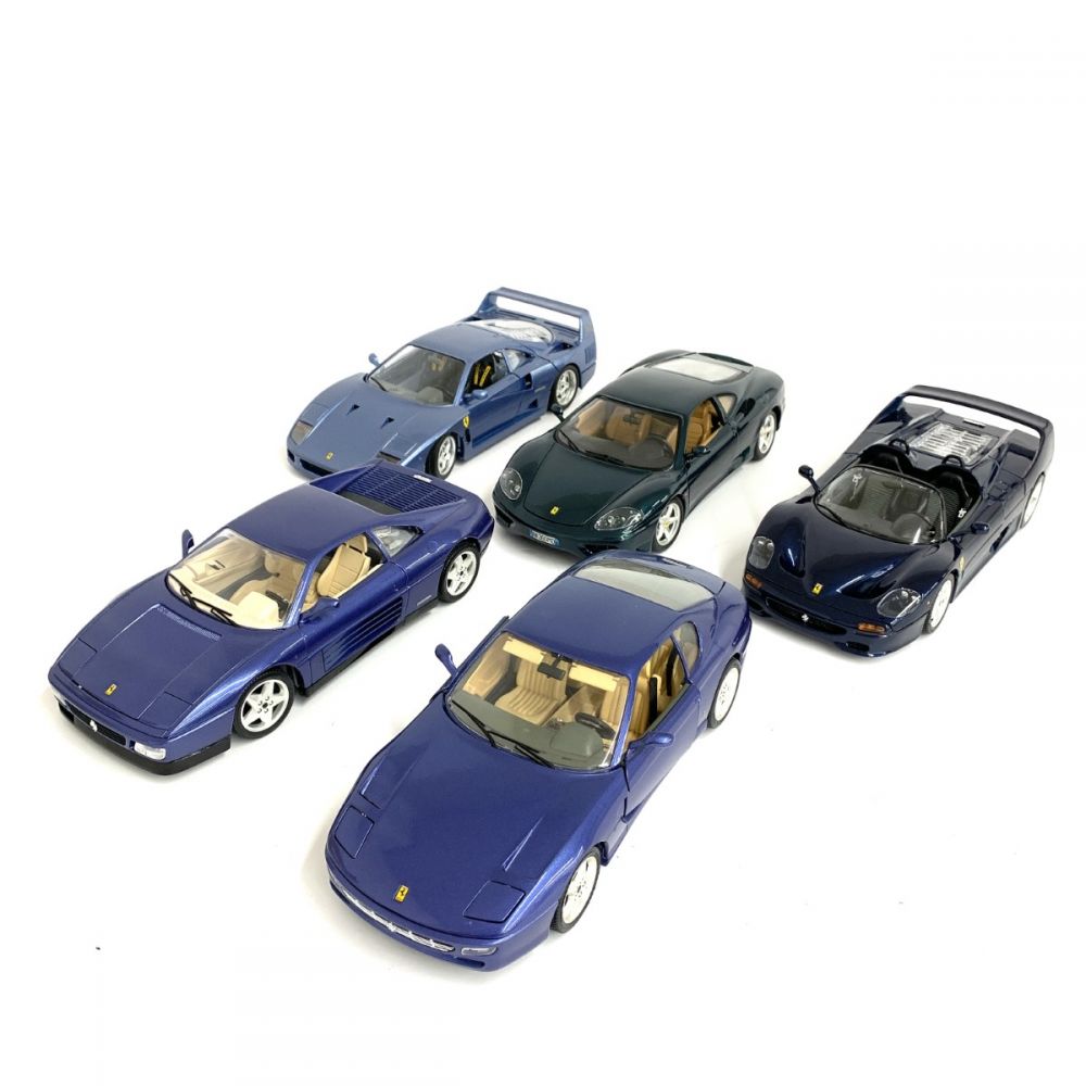 Bburago/コレクター品/フェラーリ/F50/F40/348tb/456GT/360Modena/５台/ジャンクの高価買取【リサイクルティファナ】