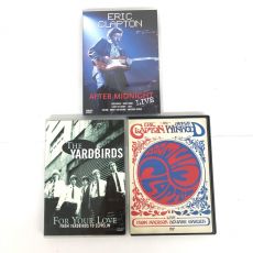 エリッククラプトン Eric Patrick Clapton ヤードバーズ YARDBIRDS ライブ DVD 3本まとめ セット