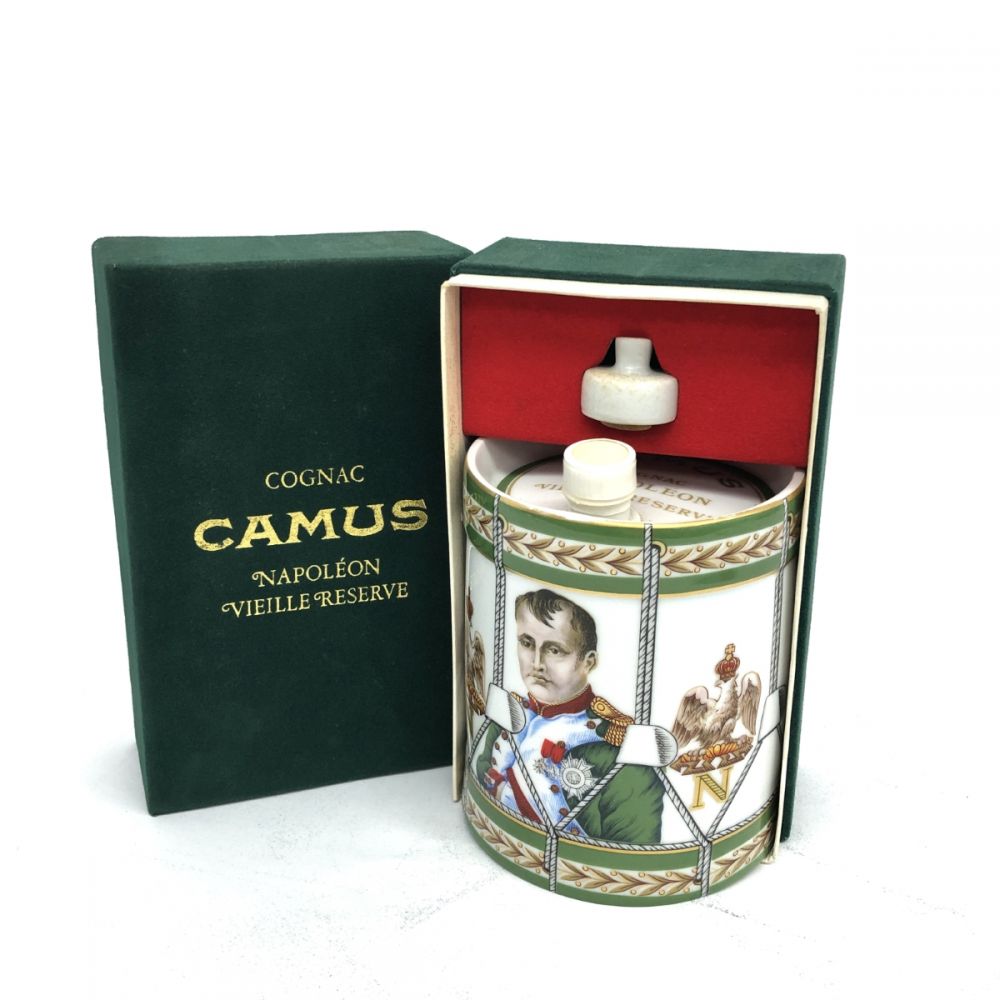 CAMUS カミュ Napoleon ナポレオン Vieille Reserve ドラムリモージュ コニャック  度数容量記載なしの高価買取【リサイクルティファナ】