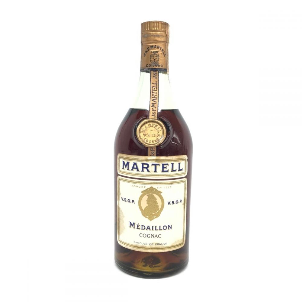 MARTELL マーテル VSOP MEDAILLON メダイヨン COGNAC コニャック ブランデー グリーンボトル 金キャップ