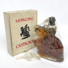 CASTAGNON カスタニョン NAPOLEON ナポレオン 騎士ボトル クリア ARMAGNAC アルマニャック ブランデー 700ml 43.5%