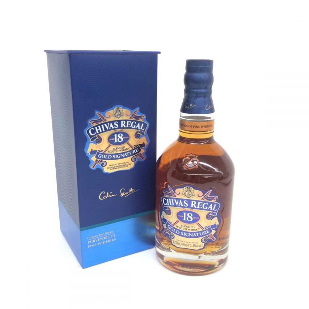 CHIVAS REGAL シーバスリーガル 18年 ゴールドシグネチャー 40% 700ml 箱付