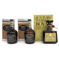 SUNTORY SPECIAL Reserve WHISKY Limited 750ml 43% ×2本 ＆ ROYAL SR-01 720ml 43%×1本 計3本まとめ