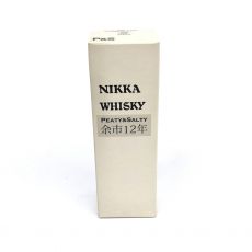 NIKKA ニッカ シングルモルト 余市 12年 ピーティ＆ソルティ ウイスキー 180ml 55％