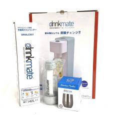 drink mate ドリンクメイト家庭用炭酸飲料メーカーDRM1010Series 620 & 予備用ガスシリンダー & ステンレスタンブラー & 専用ボトルSサイズ