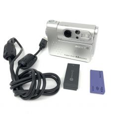SONY(ソニー)/デジタルカメラ/サイバーショット/DSC-F77A/シルバー/充電不可/ジャンク品