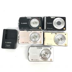 ジャンク Panasonic パナソニック デジカメ コンデジ コンパクトデジタルカメラ 5個まとめ FX70/FX66/FX700/FS20 充電器付