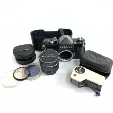 PENTAX ペンタックス S2 ボディ レンズ フィルター フラッシュガン まとめセット 動作未確認ジャンク