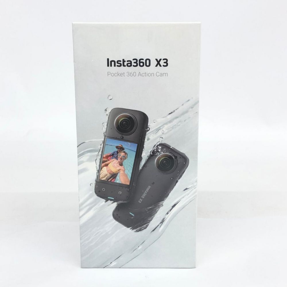 未開封 Insta360 X3 アクションカメラ Pocket 360 Action Cam CINSAAQ