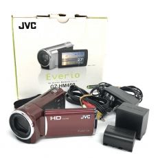 JVC Everio ハイビジョンメモリームービー GZ-HM450-R ビデオカメラ