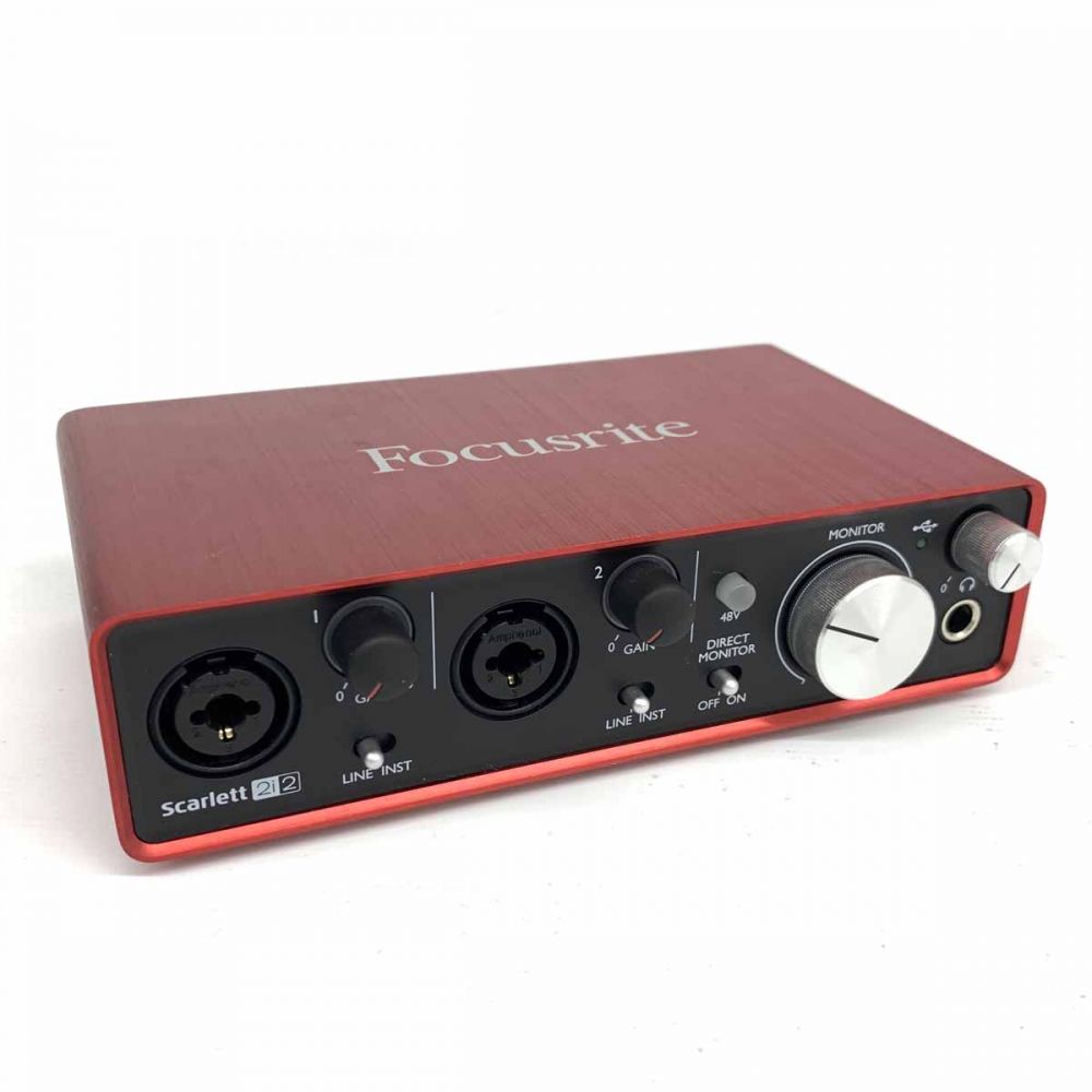 フォーカスライト/オーディオインターフェース/Scarlett 2i2の