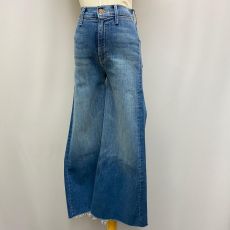 マザー/カットオフワイドデニムパンツ