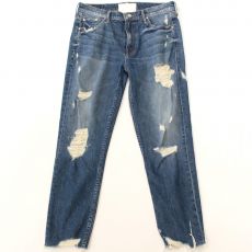 マザー　クラッシュ加工ＵＳＥＤデニムパンツ