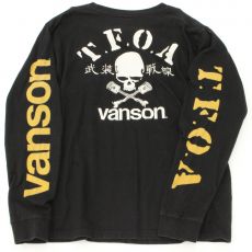 VANSON(バンソン)武装戦線 刺繍ロンT