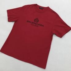 バレンシアガ/半袖Tシャツ/ロゴプリント/XS/2019/小穴
