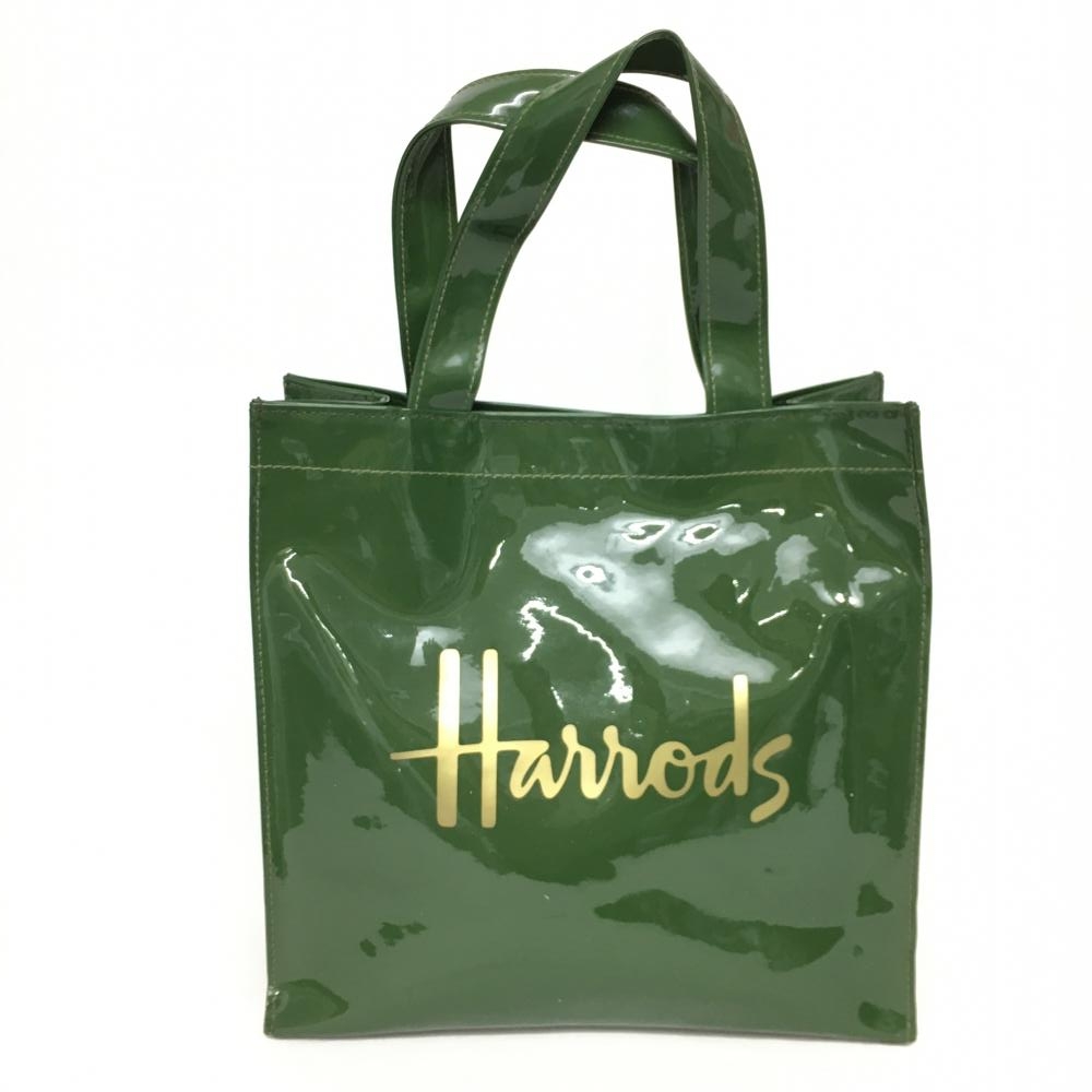 Harrods ハロッズ スワロフスキー クリスタル ロゴ ショッパー バッグ