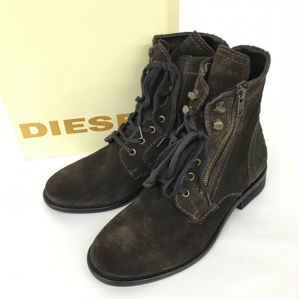 DIESEL - 新品並 DIESEL ディーゼル ブーツ 茶色 エンジニア バイク