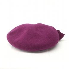 バラ色の帽子/ベレー帽/表示タグなし/フューシャ